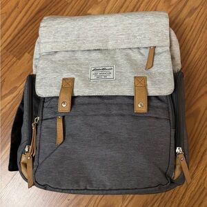 Eddie Bauer First Adventure Cascade Diaper Bag Backpack for Baby